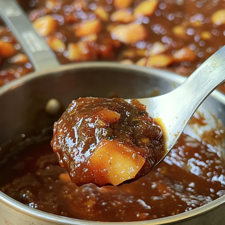 Maple Peach Barbecue Sauce