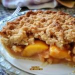 Peach Crumble Pie
