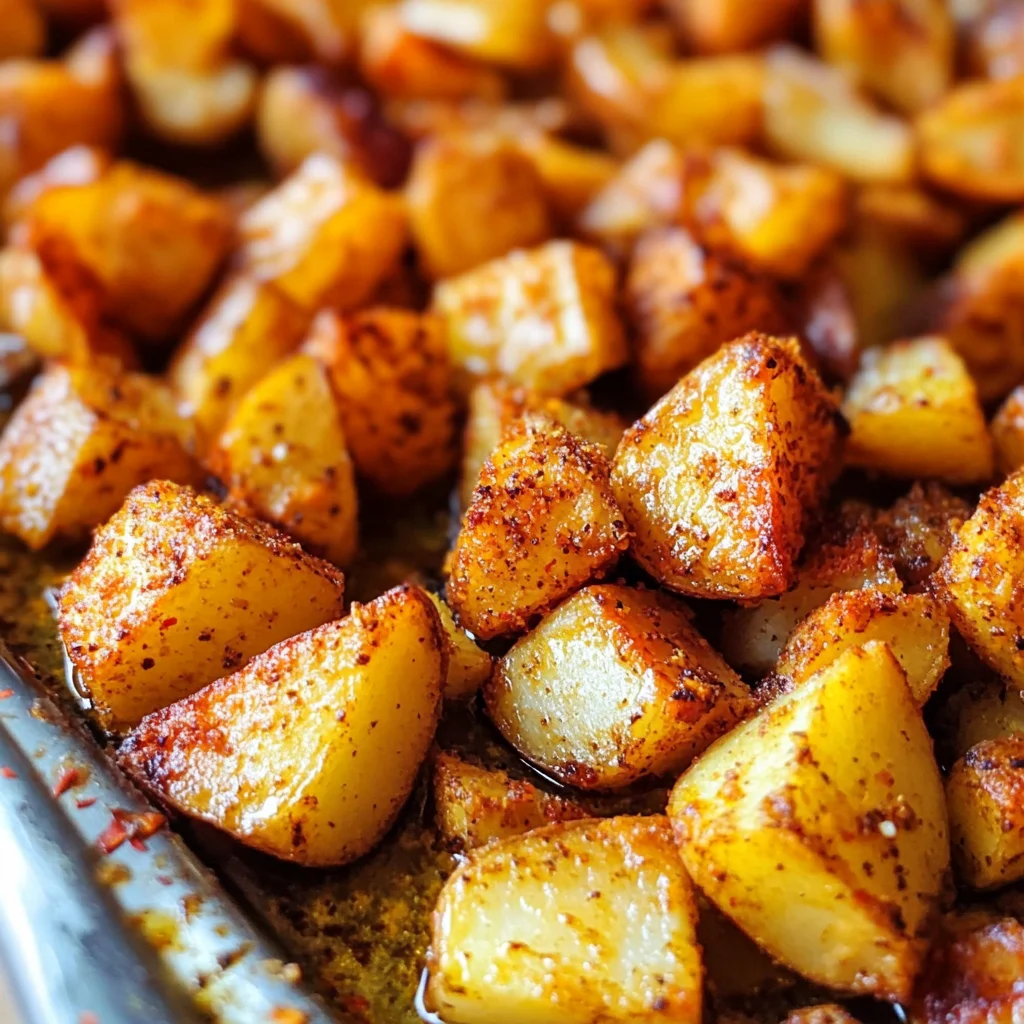 Perfectly Seasoned Roasted Potatoes.
