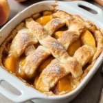 Southern Peach Cobbler Recipe with Canned Peaches