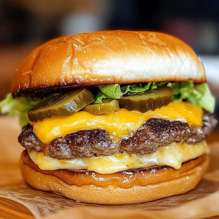 The Best Smash Burger Recipe